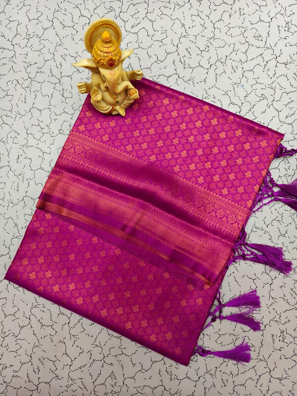 COPPER SOFTY SAREE
