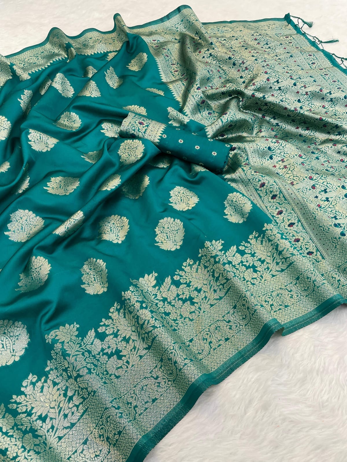 Banarasi tissue soft silk saree