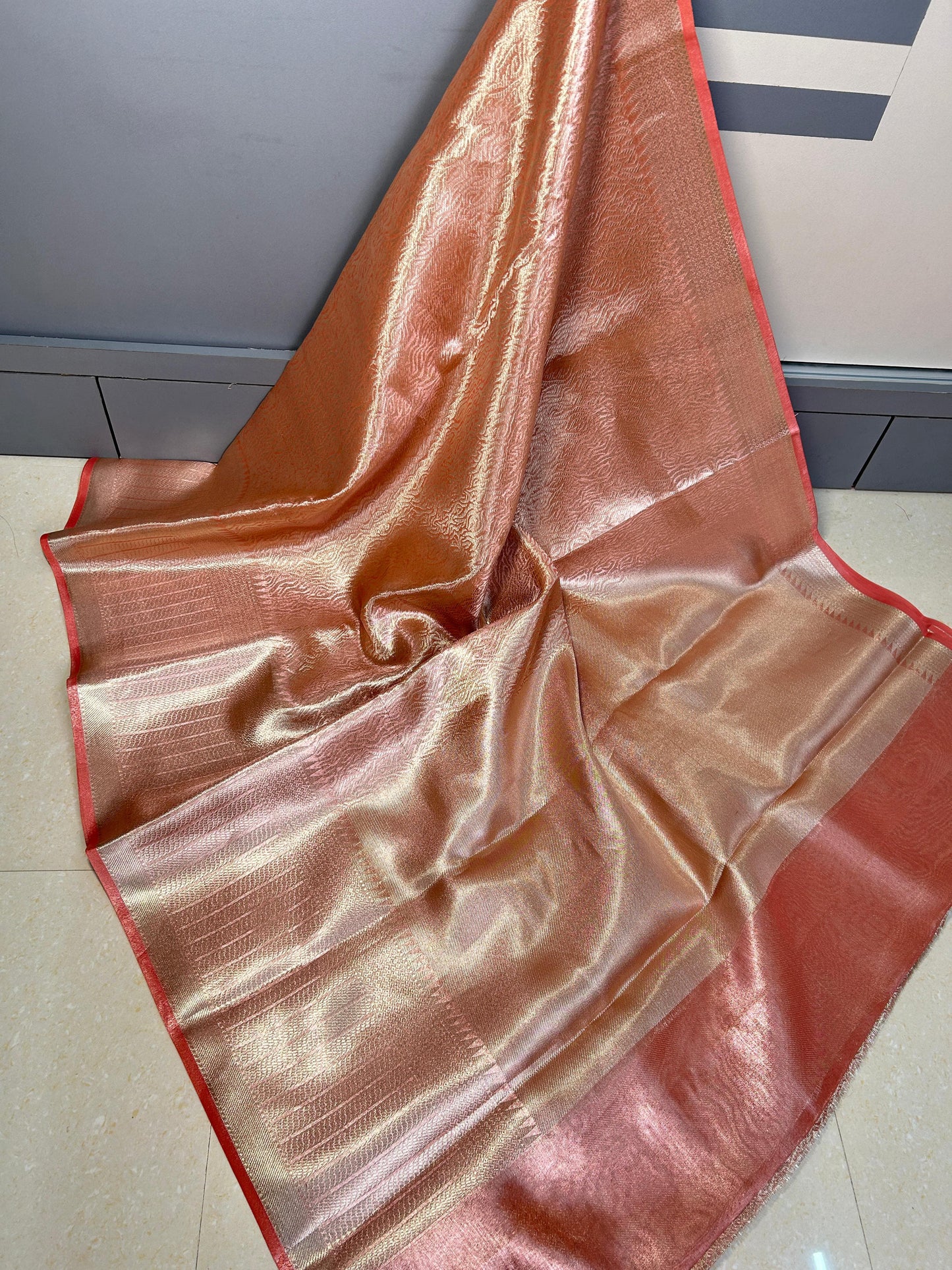 Banarasi tissue silk soft saree