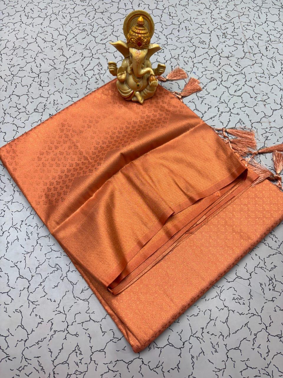 COPPER SOFTY SAREE
