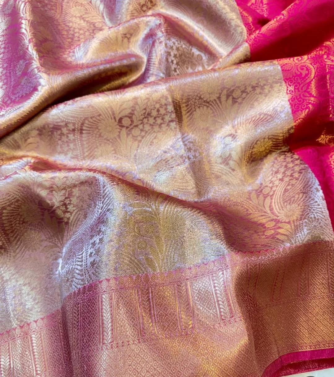 Banarasi Tissue Silk Soft Saree - Sai Pallavi inspired