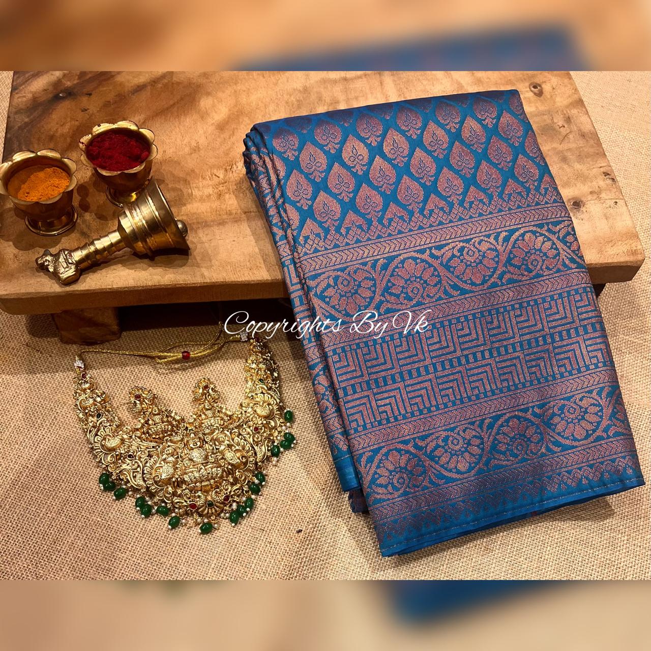 VK Sarvalakshana Kanjivaram Pattu Saree