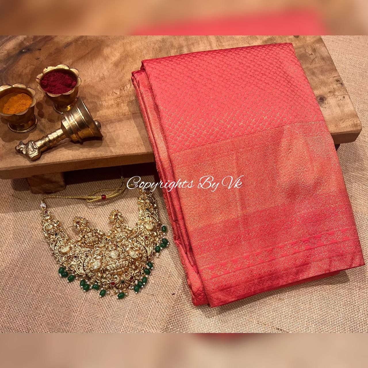 VK Sarvalakshana Kanjivaram Pattu Saree