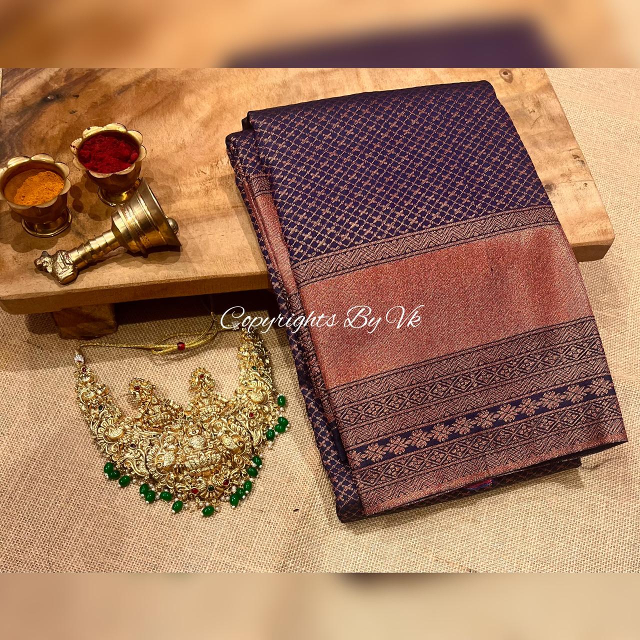 VK Sarvalakshana Kanjivaram Pattu Saree