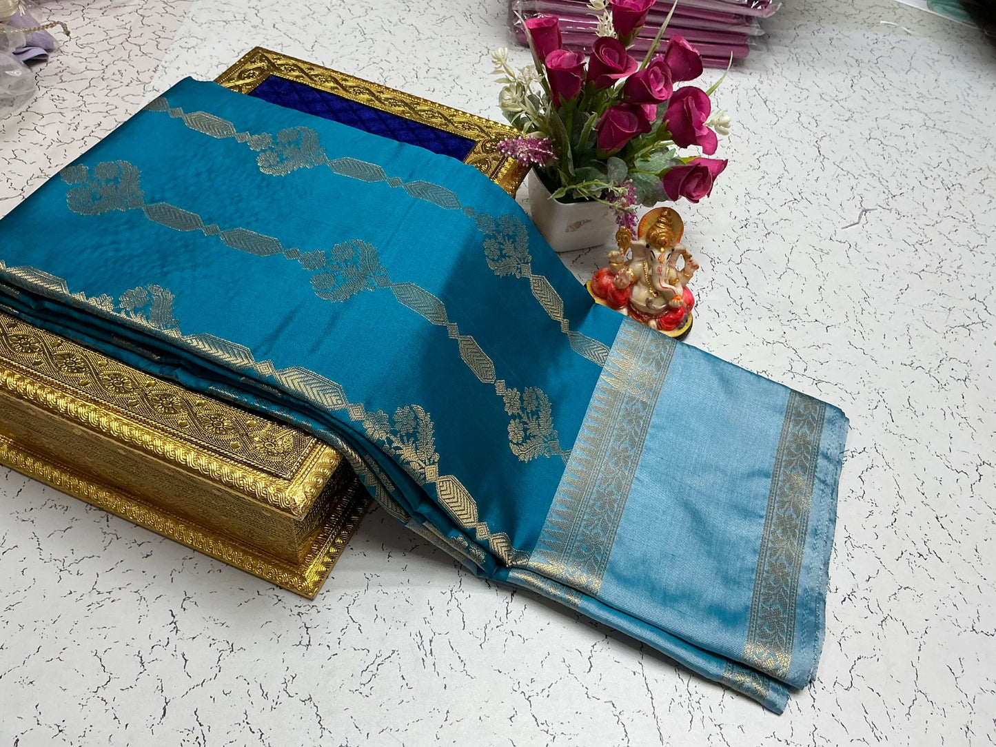 Premium Semi Kanjipuram Vairaoosi Soft Silk Sarees
