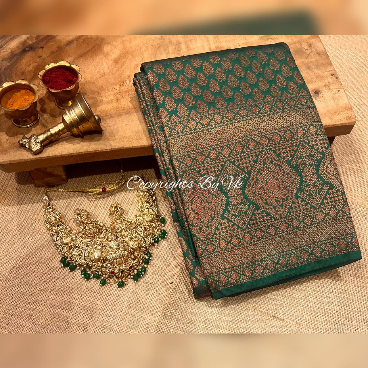 VK Sarvalakshana Kanjivaram Pattu Saree