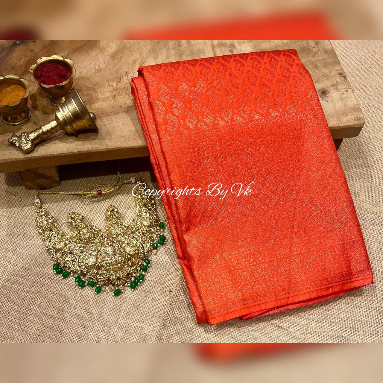 VK Sarvalakshana Kanjivaram Pattu Saree