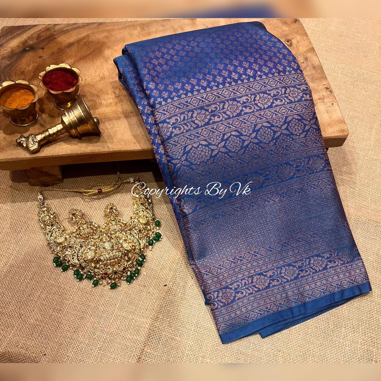 VK Sarvalakshana Kanjivaram Pattu Saree