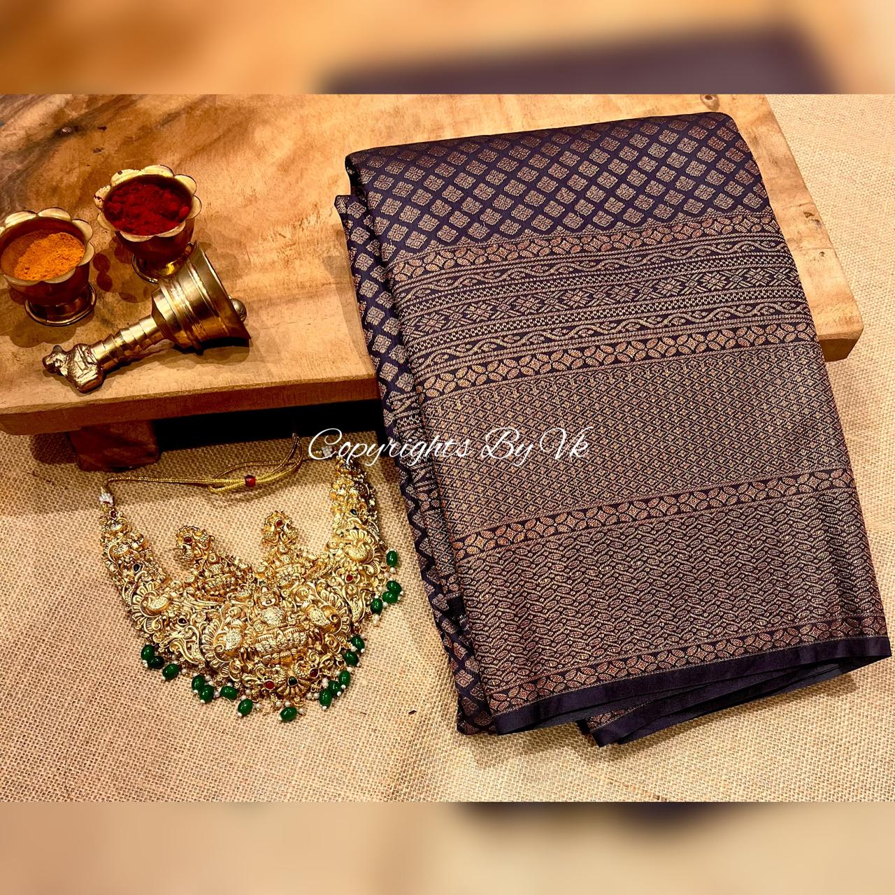 VK Sarvalakshana Kanjivaram Pattu Saree