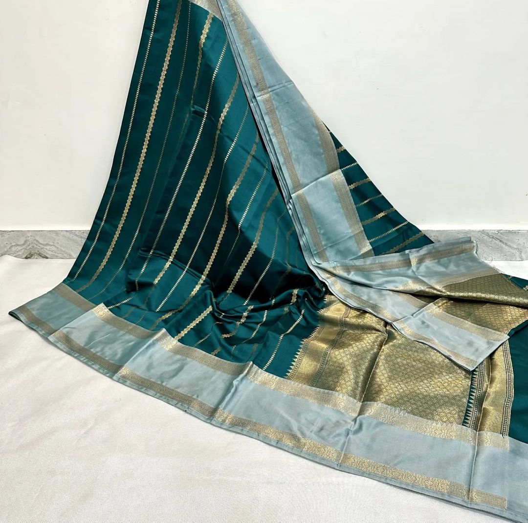 Premium Semi Kanjipuram Vairaoosi Soft Silk Sarees