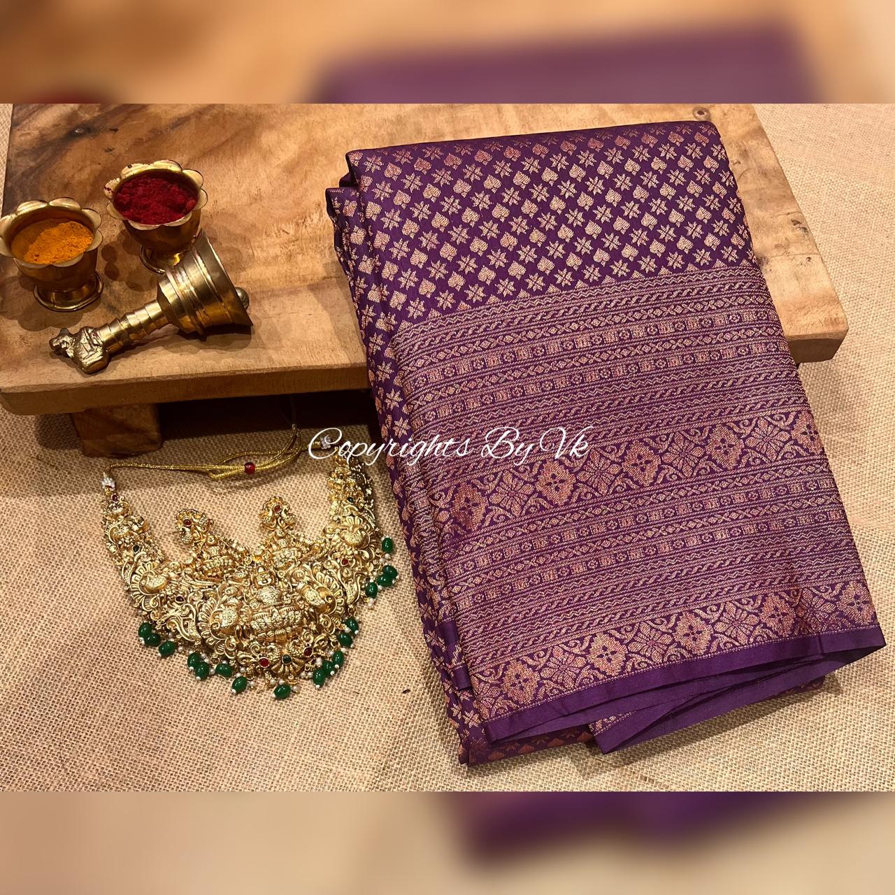 VK Sarvalakshana Kanjivaram Pattu Saree